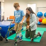 Physical therapy at Pediatric Therapy Center